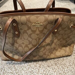 Coach Monogram Tote Bag
